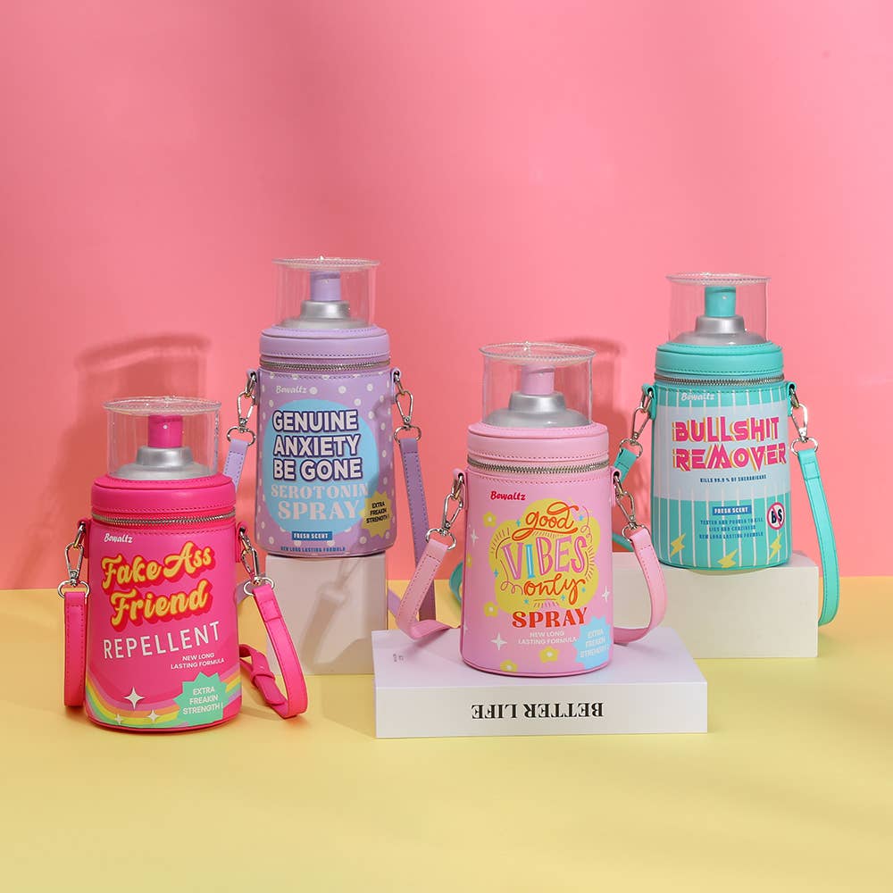 Spray Bottle- Bullshit Remover Handbag
