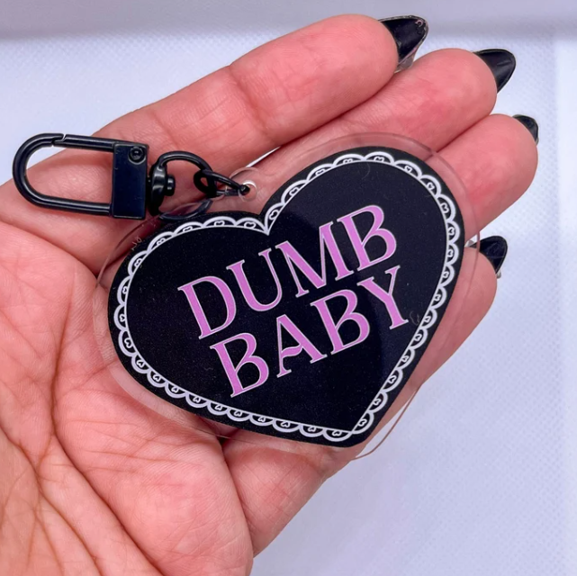 Dumb Baby Keychain