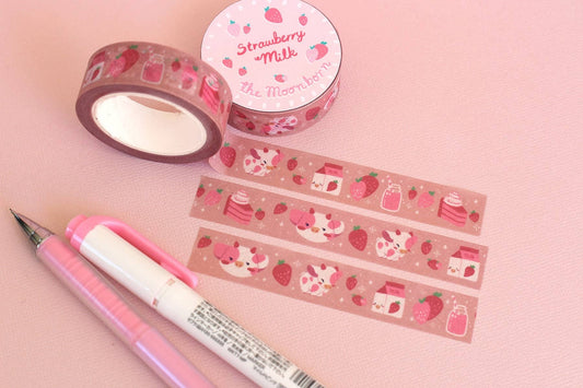 Strawberry Milk Washi Tape