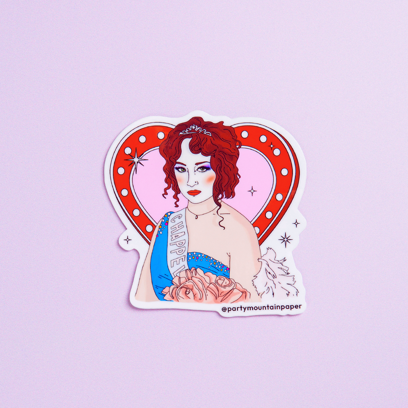 Beauty Queen Sticker