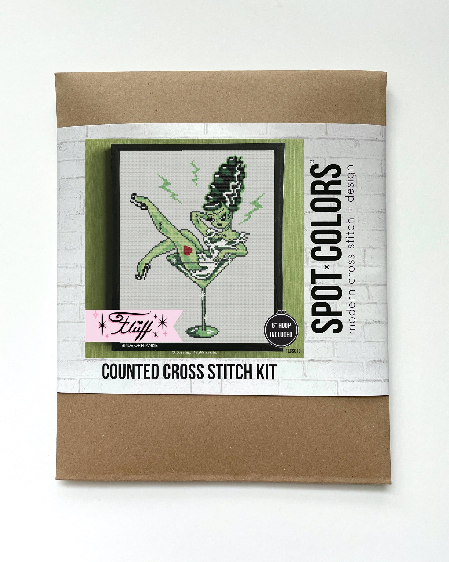 Bride of Frankie by Fluff Counted Cross Stitch Kit