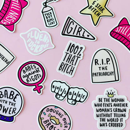 5 Star Bitch Sticker