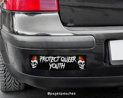 Protect Queer Youth Bumper Sticker