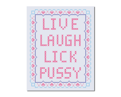 Lick Pussy V2 Print