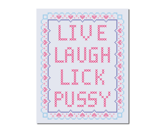 Lick Pussy V2 Print