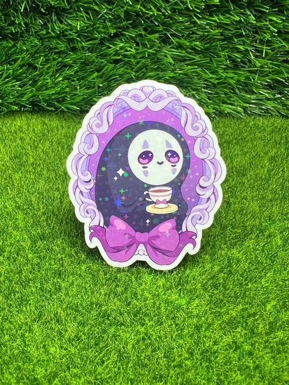Ghibli Snack Frame Sticker NoFace