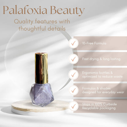 Meteorite - Mirror Silver Glowing Star- Nail Polish