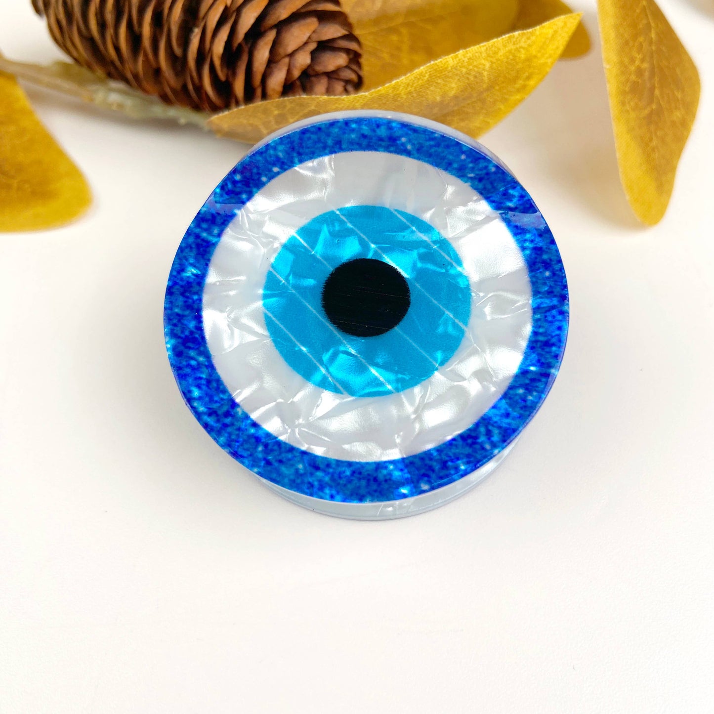 Devil Eyeball Hair Claw Clip