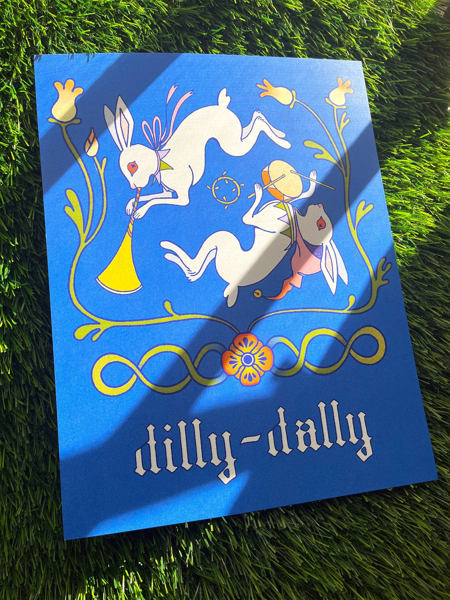 Dilly-Dally | 8.5x11 Illustration Art Print