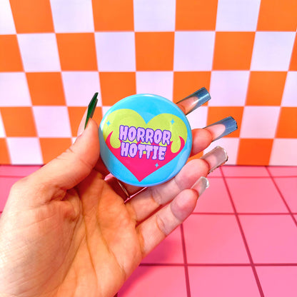Horror Hottie Pin Pinback Button
