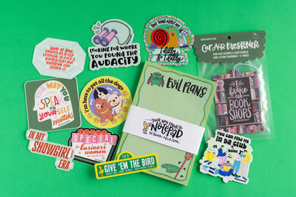 Evil Plans Notepad – Funny Frog Toad Mischief Stationery