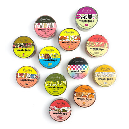 New York City Food Washi Tape