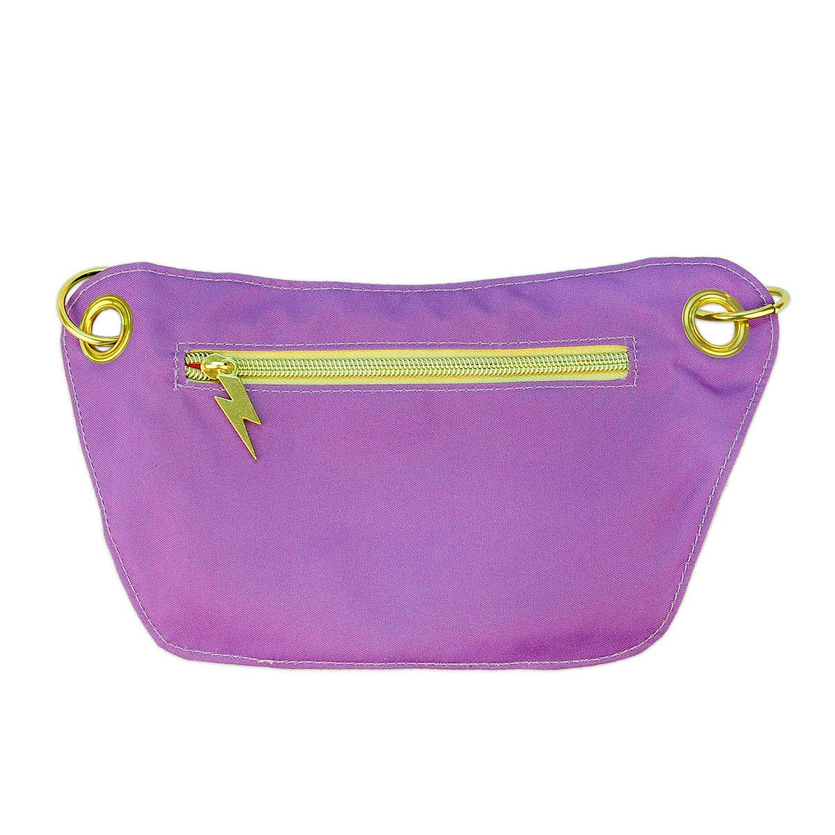 Purple Electric Leopard Lisa Convertible Crossbody Belt Bag