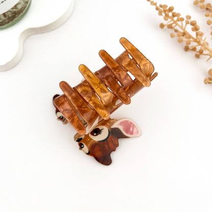 Deer Hair Claw Clip