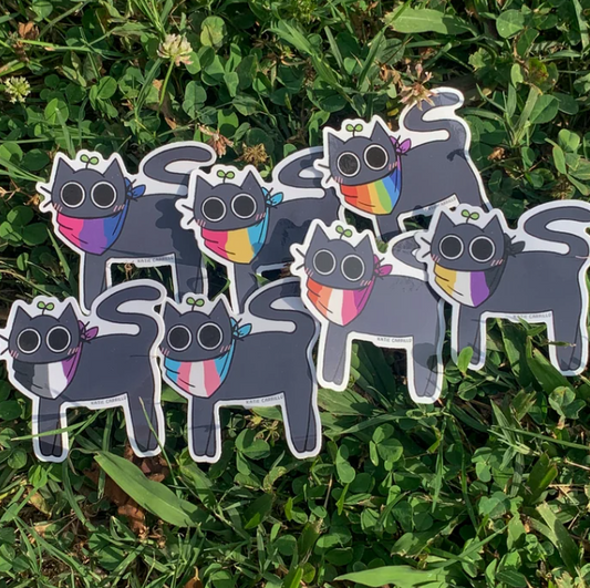 Lesbian Kitty Sticker